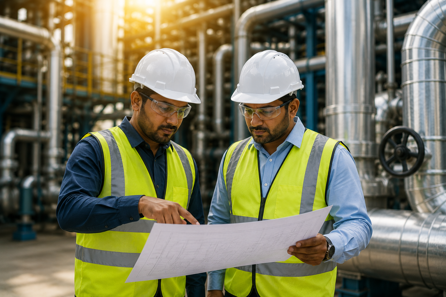 Industrial Hot Pipe Line Insulation Contractor